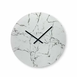 Orologio da Parete Rotondo Effetto Marmo Senza Numeri Made in Italy - Quadrante
