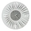 Orologio da Parete Rotondo in Ferro Design Tridimensionale 2 Colori - Heco