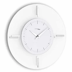 Orologio da Parete Rotondo in Alluminio Made in Italy Design Moderno - Siria