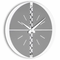 Orologio da Parete Rotondo Realizzato in Italia Design Moderno - Elisio
