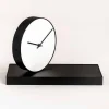 Orologio da Tavolo Girevole con Specchio in Acciaio Made in Italy - Benemerito