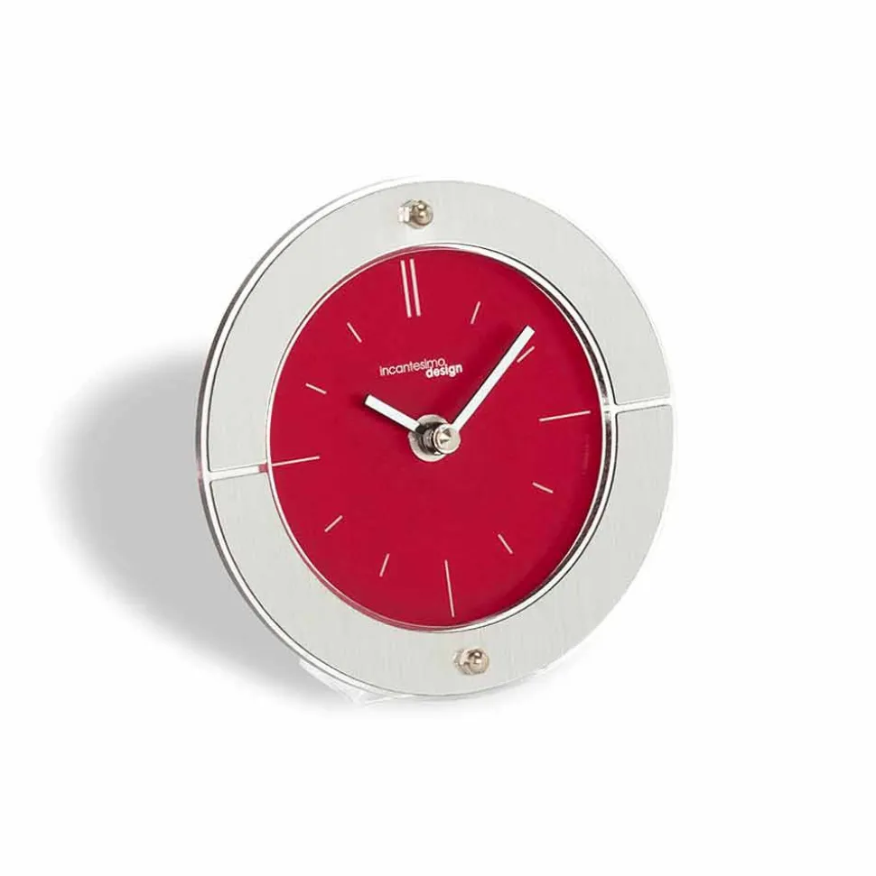 Orologio da tavolo moderno modello Aria, disponibile in diverse colorazioni