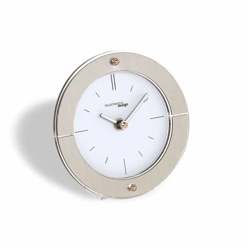 Orologio da tavolo moderno modello Aria, disponibile in diverse colorazioni