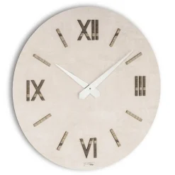 Orologio in MDF e Polipropilene con Texture Diverse Made in Italy - Nice