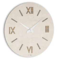 Orologio in MDF e Polipropilene con Texture Diverse Made in Italy - Nice
