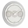 Orologio moderno da muro Dininho Tris, con triplo quadrante