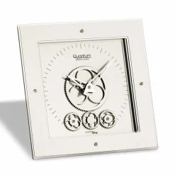 Orologio moderno da tavolo Atlantico quadrato, design italiano