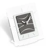 Orologio Quadrato da Tavolo in Metacrilato Trasparente Made in Italy - Strange