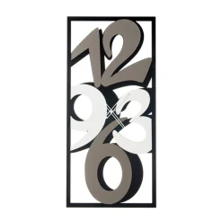 Orologio Realizzato in Ferro con Numeri Grandi Made in Italy - Acquario