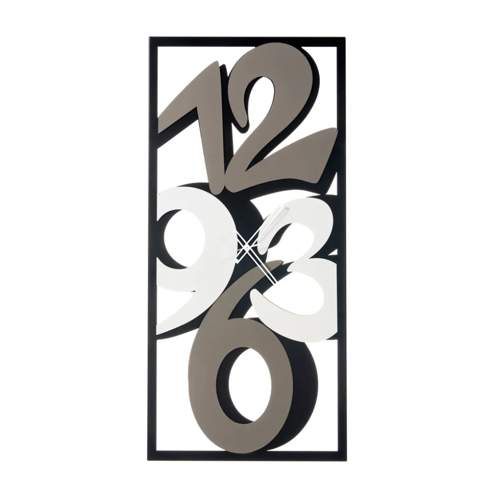 Orologio Realizzato in Ferro con Numeri Grandi Made in Italy - Acquario