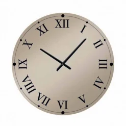 Orologio Rotondo da Parete in Cristallo Specchiato Made in Italy - Ingranaggio