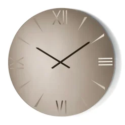 Orologio Rotondo in Vetro Specchiato con Numeri Incisi a Laser - Clelia