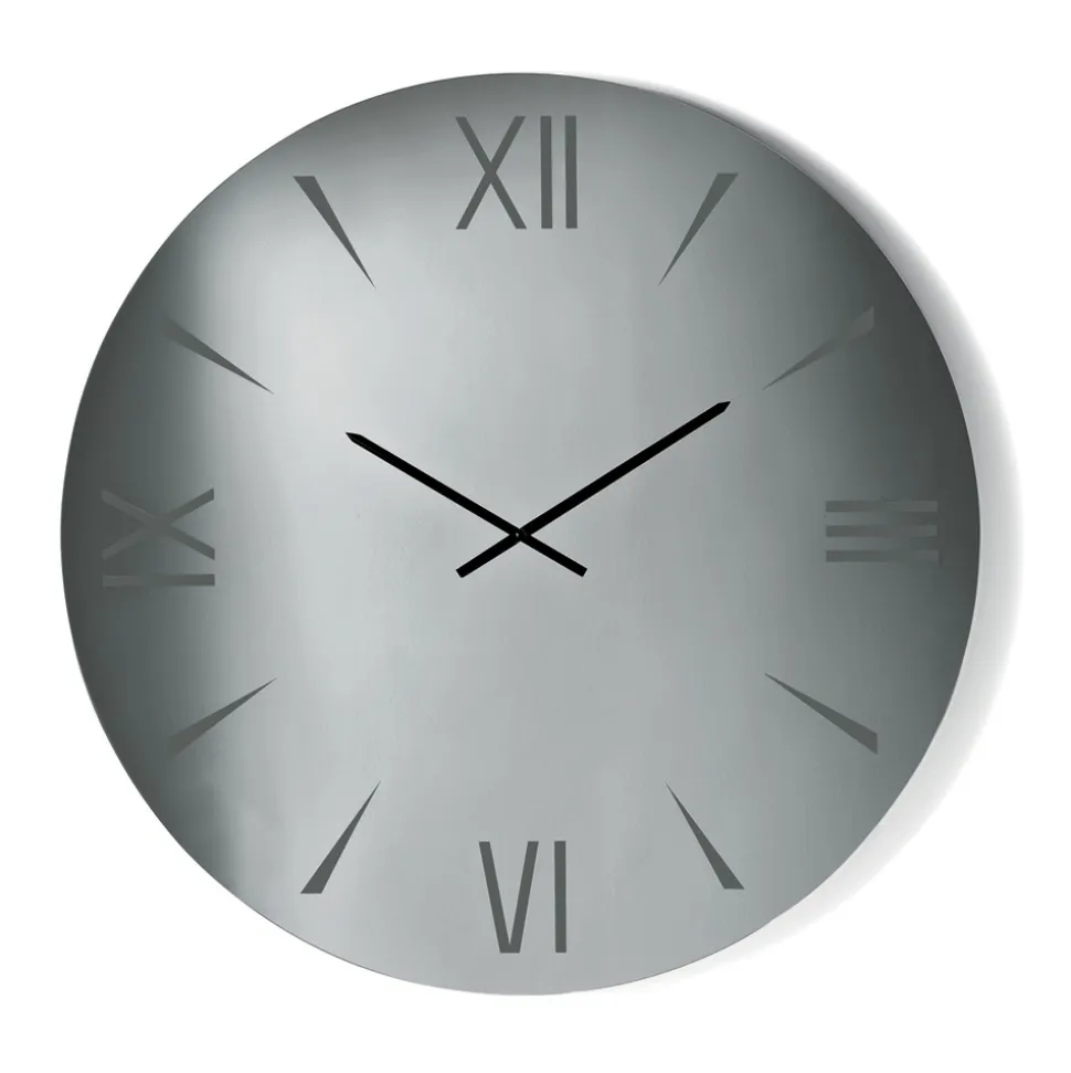Orologio Rotondo in Vetro Specchiato con Numeri Incisi a Laser - Clelia