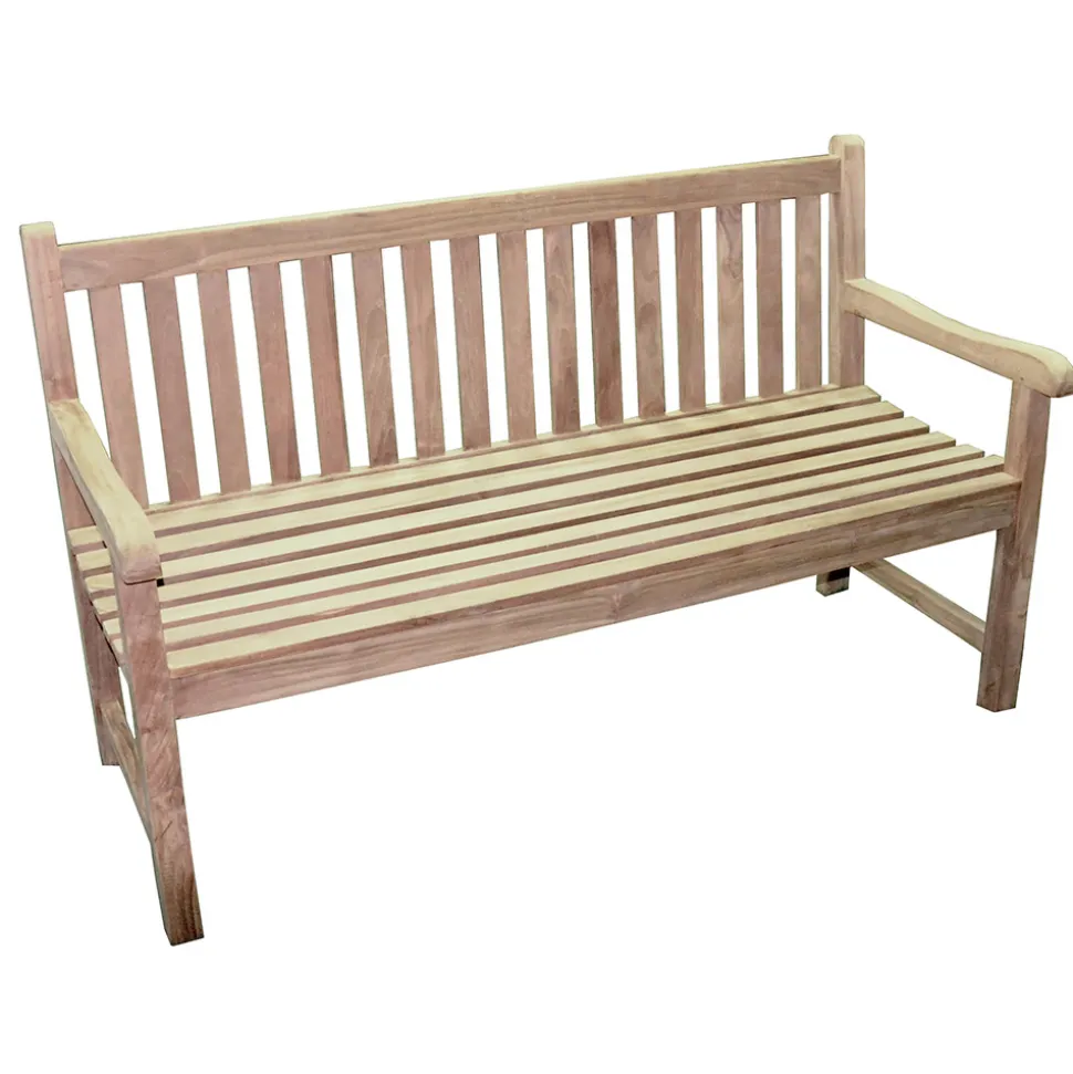 Panca 3 Posti da Giardino Realizzata in Legno di Teak - Rifugio