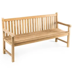 Panchina da Giardino in Teak Naturale di Varie Misure – Yggdrasil