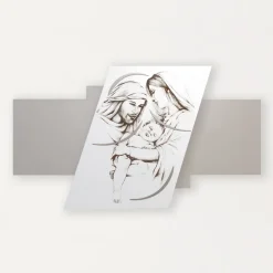 Pannello con la Famiglia Inciso a Laser Made in Italy - Micky