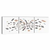 Pannello Decorativo a Muro in Tela 135x45 Made in Italy Design Moderno - Beatris