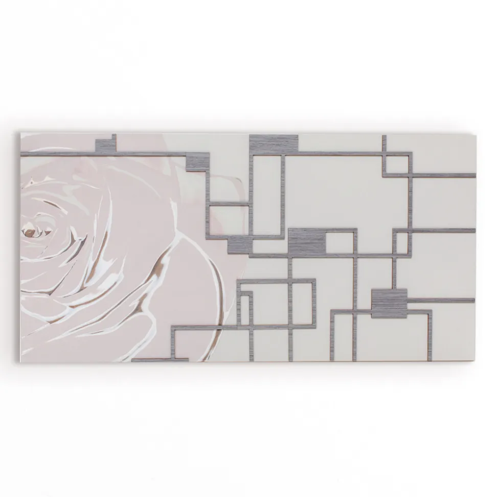 Pannello Decorativo in Legno Laccato Sabbia Made in Italy - Tina