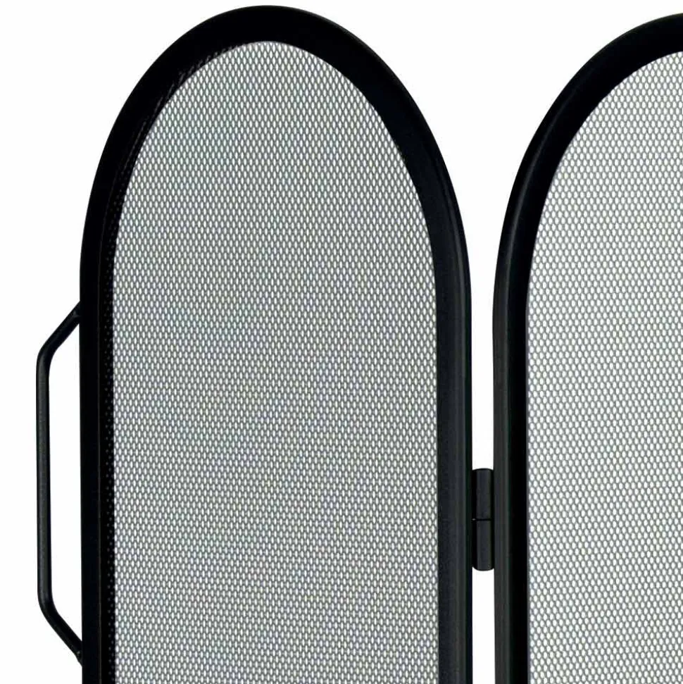 Parascintille con 6 Ante Realizzato in Metallo Made in Italy - Cavallo
