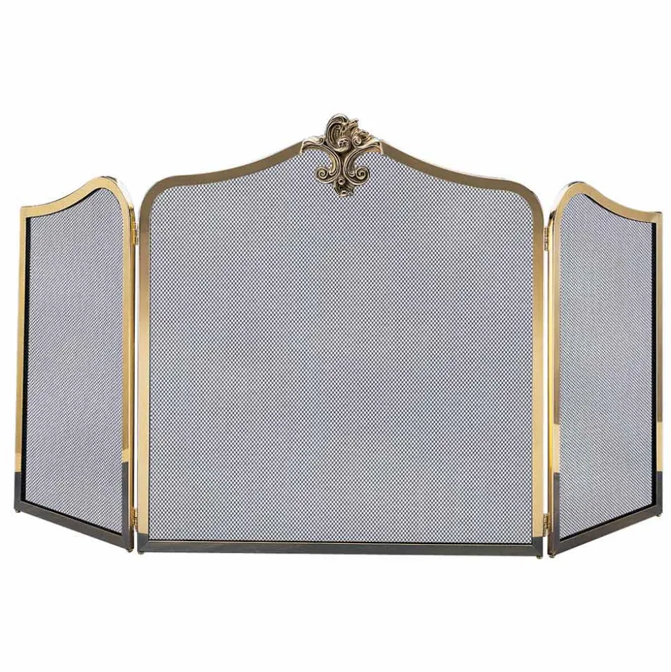 Parascintille con Rete Nera in Acciaio in Diverse Misure Made in Italy - Rana