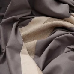 Parure Copripiumino in 90% Cotone e 10% Lino con 2 Federe Made in Italy - Nestle