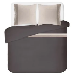Parure Copripiumino in 90% Cotone e 10% Lino con 2 Federe Made in Italy - Nestle