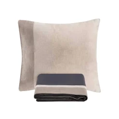 Parure Copripiumino in 90% Cotone e 10% Lino con 1 Federa Made in Italy - Nestle