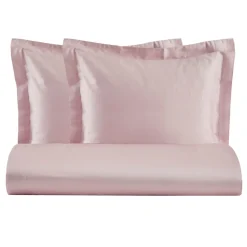 Parure Copripiumino in 100% Raso di Cotone con 2 Federe Made in Italy - Fluffy