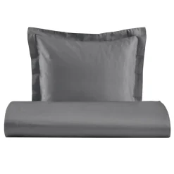 Parure Copripiumino in 100% Raso di Cotone con 1 Federa Made in Italy - Fluffy