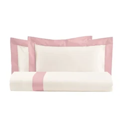 Parure Copripiumino King Size in 100% Cotone e 10% Raso di Cotone - Dettaglio