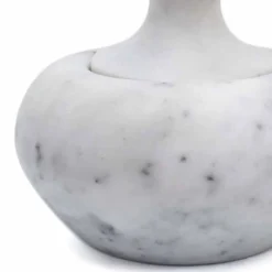 Pestello Schiaccianoci in Marmo Bianco di Carrara Made in Italy - Cullio