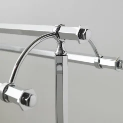 Piantana Appendi Asciugamani da Bagno Vintage in Ottone Made in Italy – Aristide