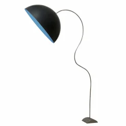 Piantana moderna In-es.artdesign Mezza Luna colorata nebulite