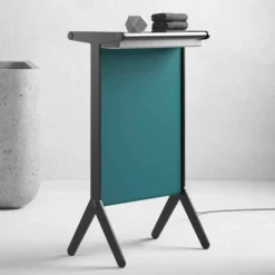 Piastra Radiante Elettrica in Alluminio e Stoffa Colorata Design 150 W - Sam