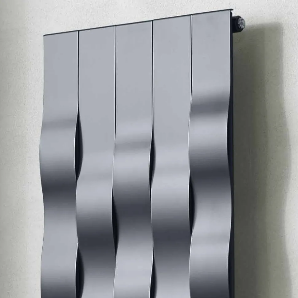 Piastra Radiante Elettrica in Acciaio Design a 5 Barre fino a 1000 Watt - River