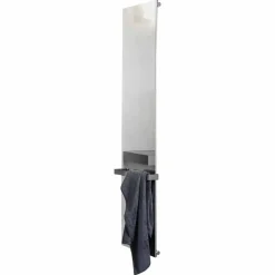 Piastra Radiante Verticale Elettrica in Acciaio Inox Reflex Design 1000 W - Ice