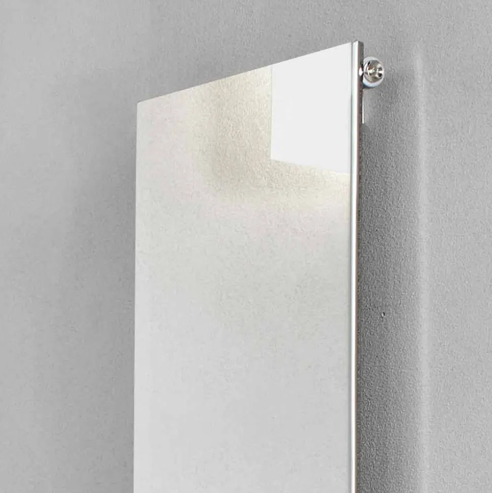 Piastra Radiante Verticale Elettrica in Acciaio Inox Reflex Design 1000 W - Ice
