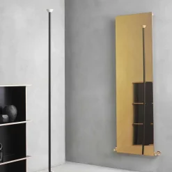 Piastra Radiante Verticale in Oro Design Moderno Pregiato fino a 595 W - Ice