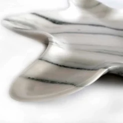 Piattino Moderno in Marmo a Forma di Stella Marina Made in Italy - Ticcio