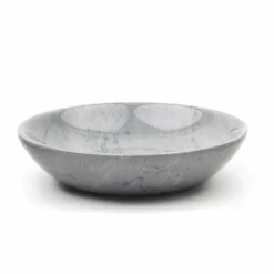 Piattino Moderno Rotondo in Marmo Vari Colori Made in Italy - Spillo