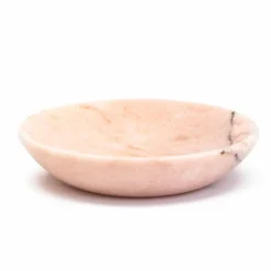 Piattino Moderno Rotondo in Marmo Vari Colori Made in Italy - Spillo
