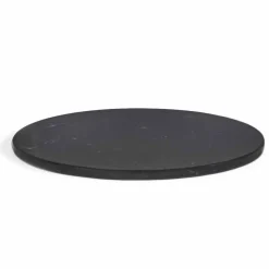 Piatto da Formaggi Rotondo in Marmo Bianco o Nero Made in Italy - Kirby