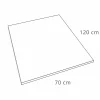 Piatto Doccia Design Moderno 120x70 in Resina Effetto Velluto - Estimo