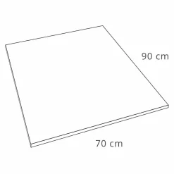 Piatto Doccia 90x70 in Resina Effetto Velluto Bianco con Copripiletta - Estimo