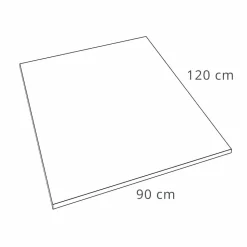 Piatto Doccia 120x90 Moderno in Resina Finitura Effetto Velluto Bianco - Estimo