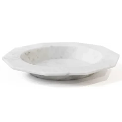 Piatto Fondo in Marmo Satinato Realizzato in Italia - Yutaro
