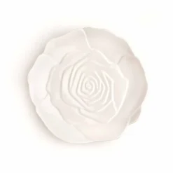 Piatto per Bomboniera Decorato a Mano Elegante in Porcellana 12 pezzi - Rafiki