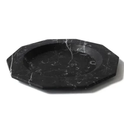 Piatto Piano in Marmo Satinato Varie Finiture Design Lusso Italiano - Rodio