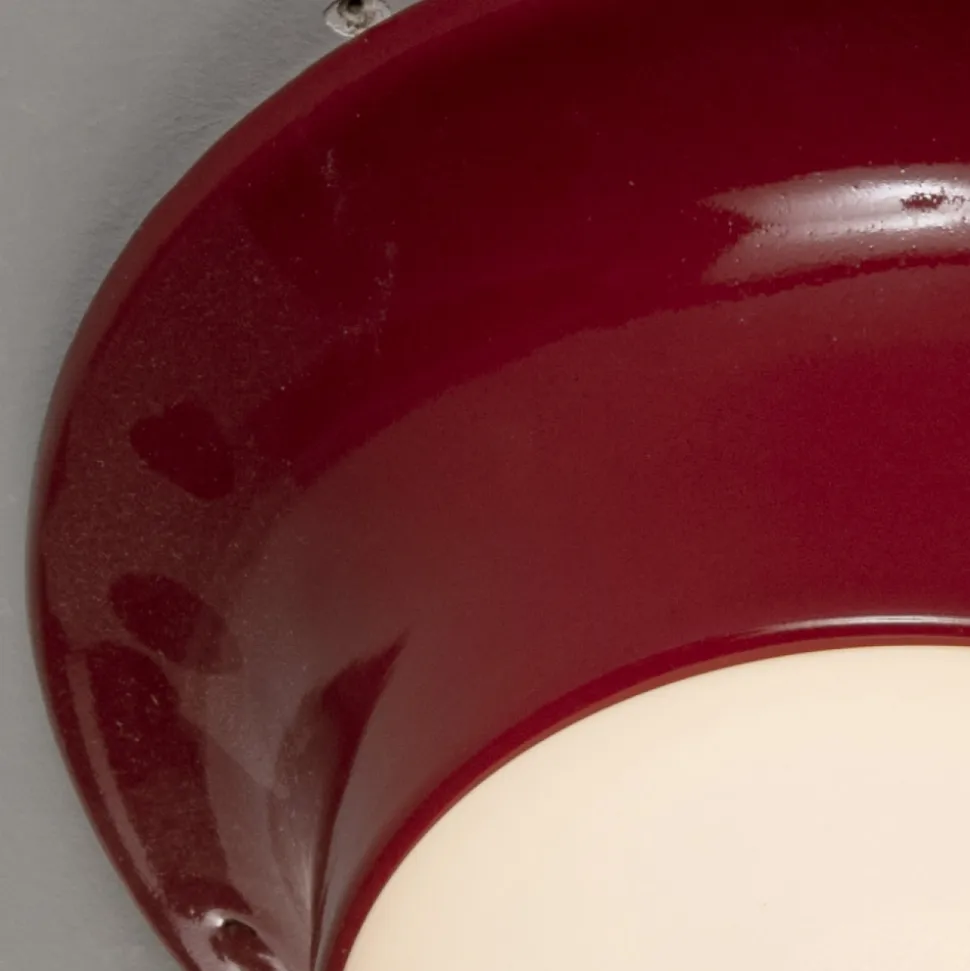 Plafoniera Artigianale da Esterno in Maiolica Made in Italy - Toscot Swinger