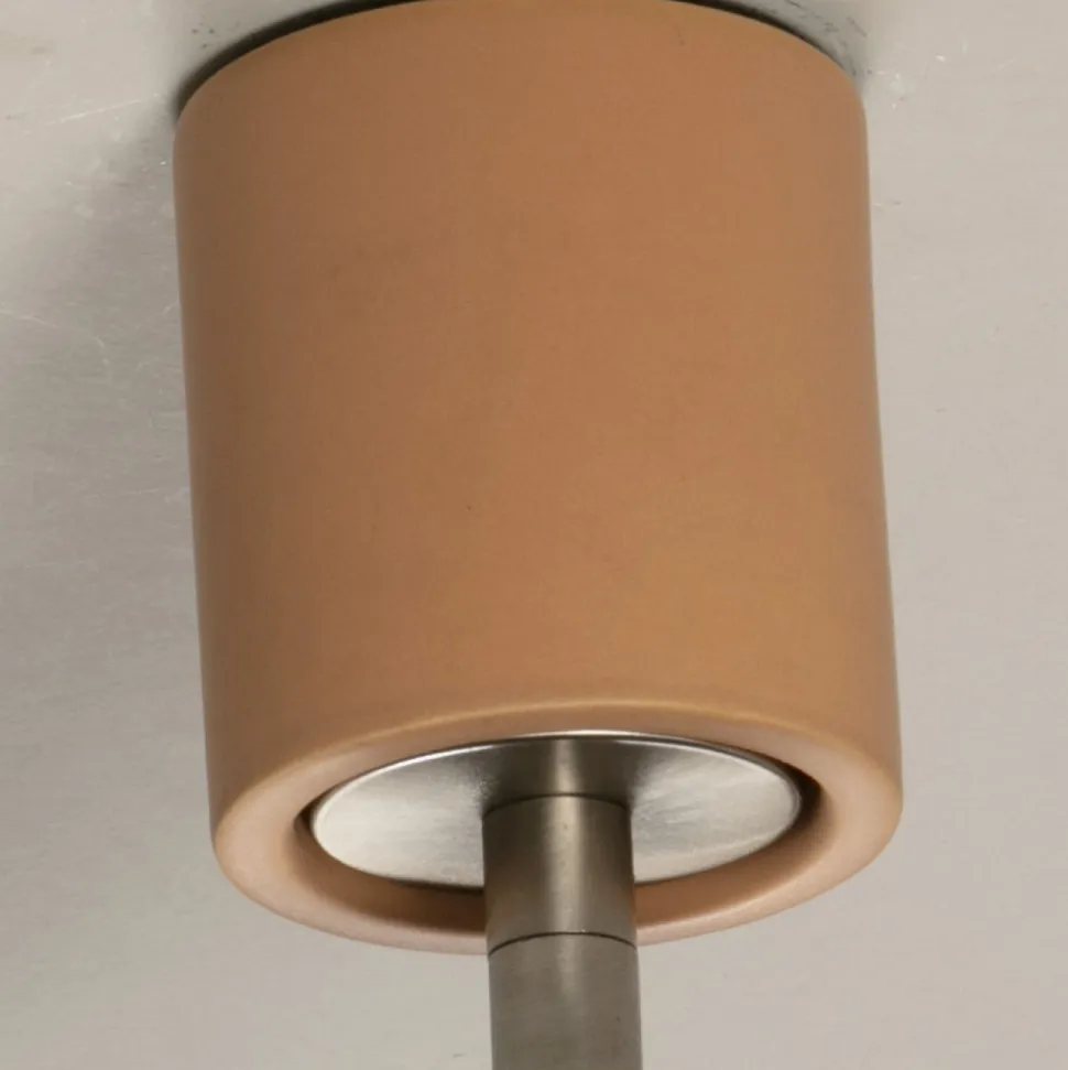 Plafoniera Artigianale in Ceramica e Metallo Realizzata in Italia - Toscot Match